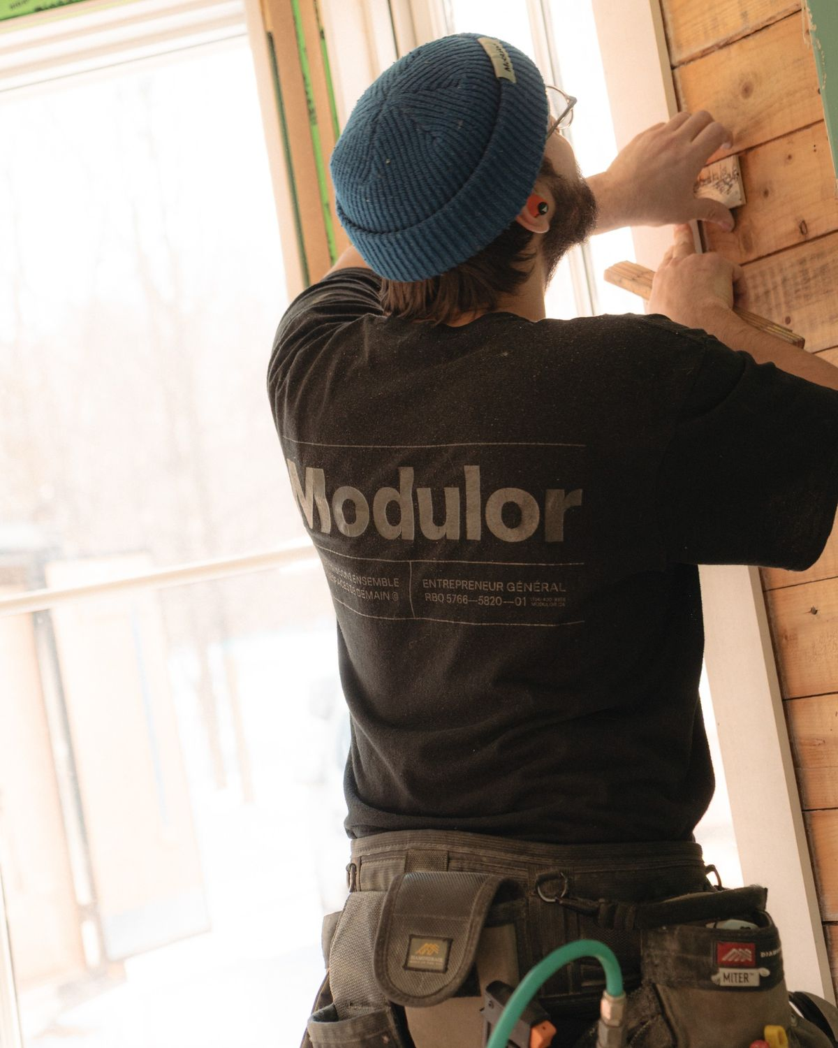 Photo artisan sur chantier